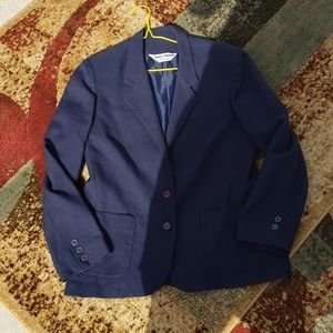 Vintage Navy Blue Blazer